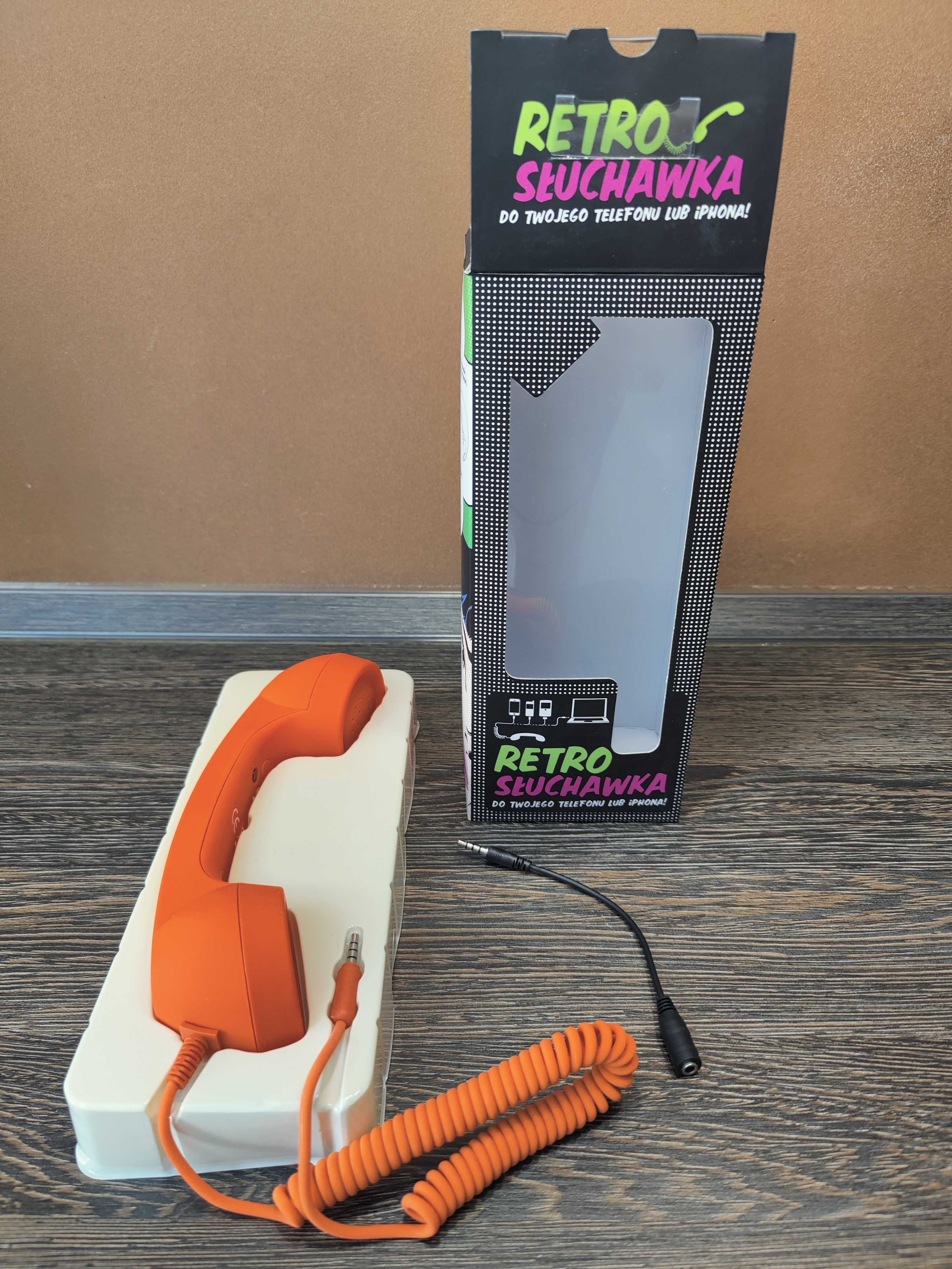Retro słuchawka - do telefonu, iPhone, laptopa, komputera.