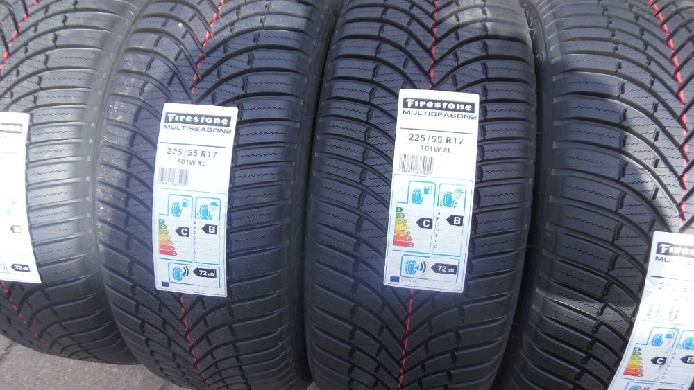 NOWE 225/55R17 FIRESTONE Multiseason 2 - Opony Całoroczne , ANDAR ZG