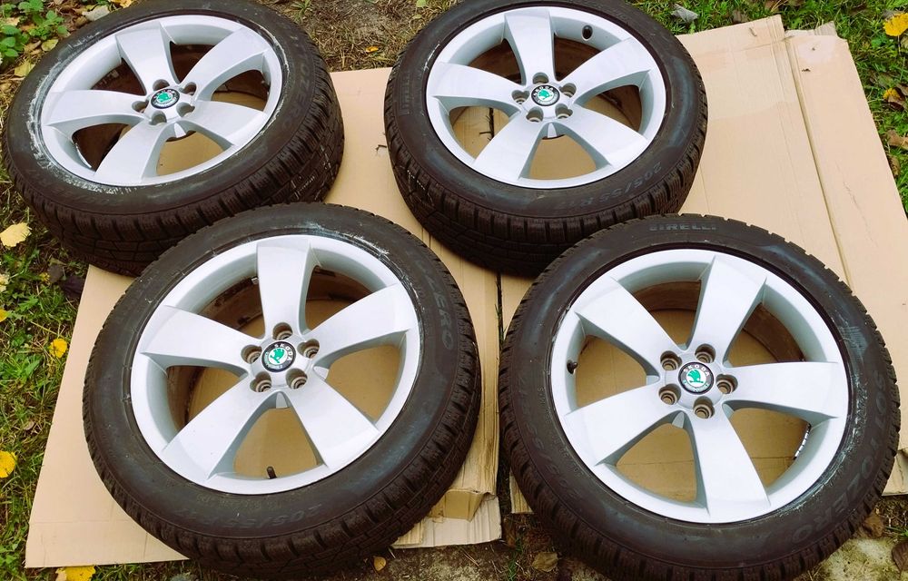 Koła zimowe 5x100 R17 Skoda Kamiq, Scala