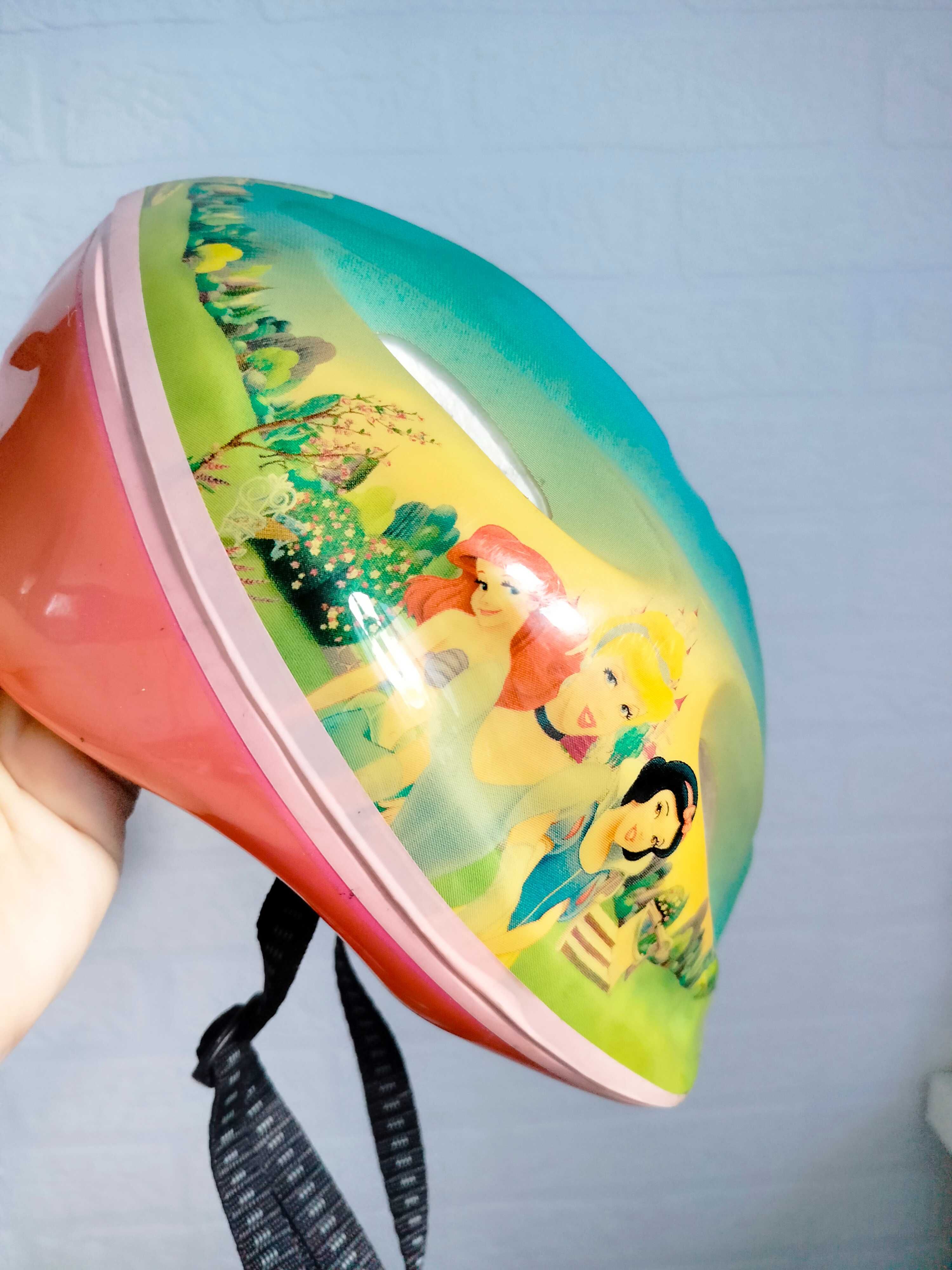 Kask rowerowy dla dziewczynki księżniczki Disney M 52-60cm