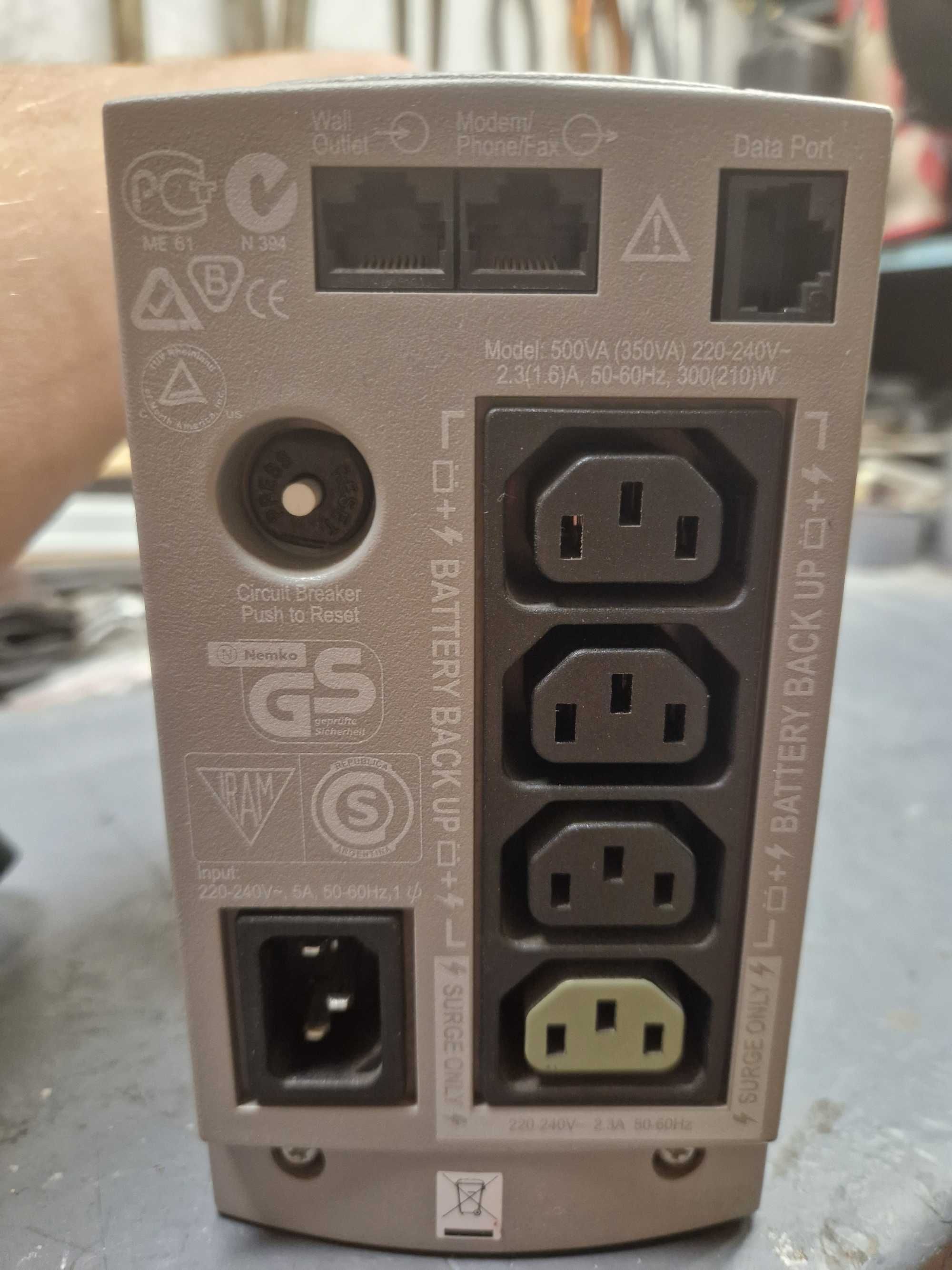 APC Back UPS 500 BK500EI