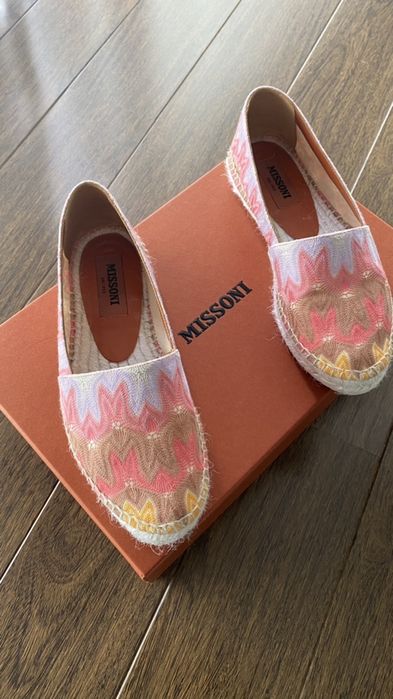 Espadrilles Missoni - Tam 36 - Usadas uma vez - Com fatura