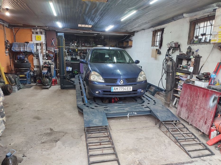 Рихтовка на професійному стапелі