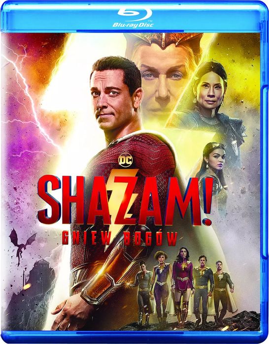 Shazam! Gniew Bogów, DVD. Galapagos. Nowy Produkt