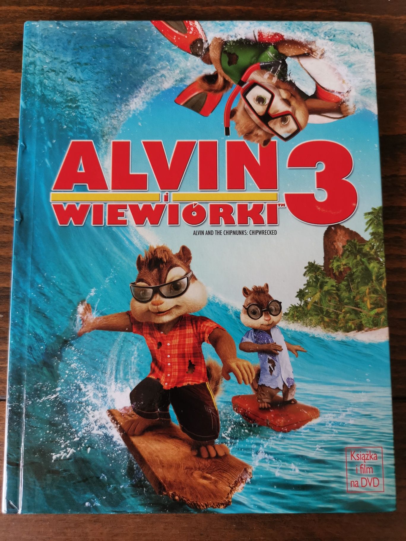 Alvin i wiewiórki 3, film na dvd