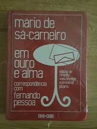Livro Mário de Sá-Carneiro - Correspondência com Fernando Pessoa