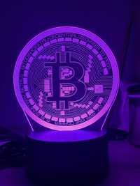 Neon led bitcoin