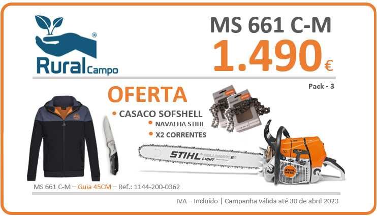 Motosserra Profissional STIHL MS 661 C-M