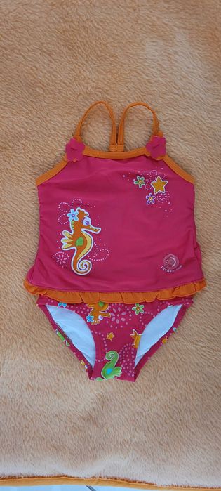 Strój kąpielowy jednoczęściowy dziewczęcy