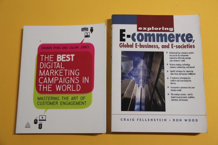 Livros sobre Marketing, E- Business, Publicidade, etc