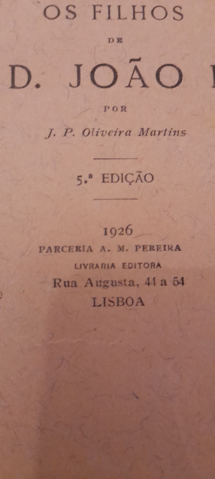 Os Filhos de D.Joao