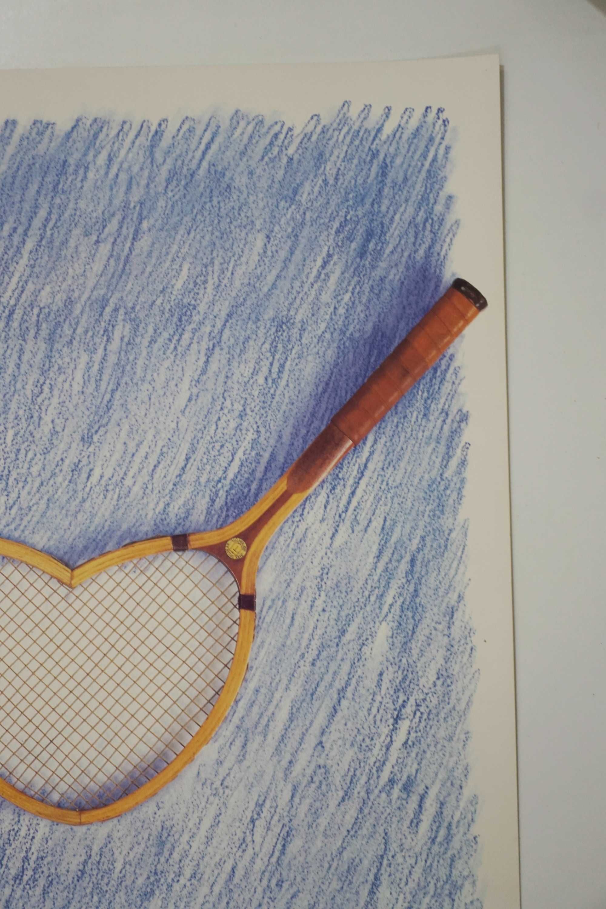 Serigrafia de Donald Lipski - Roland Garros 1995