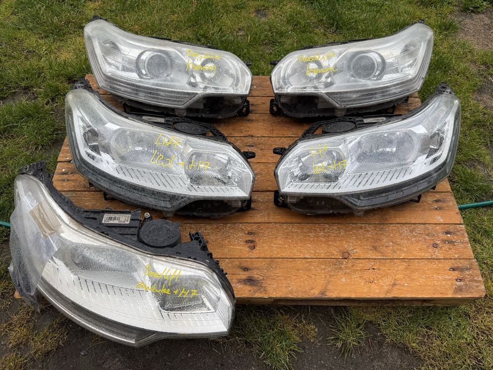 Lampa przód przednia lewa prawa Citroen C5 X7 Led H7 Xenon Kseon