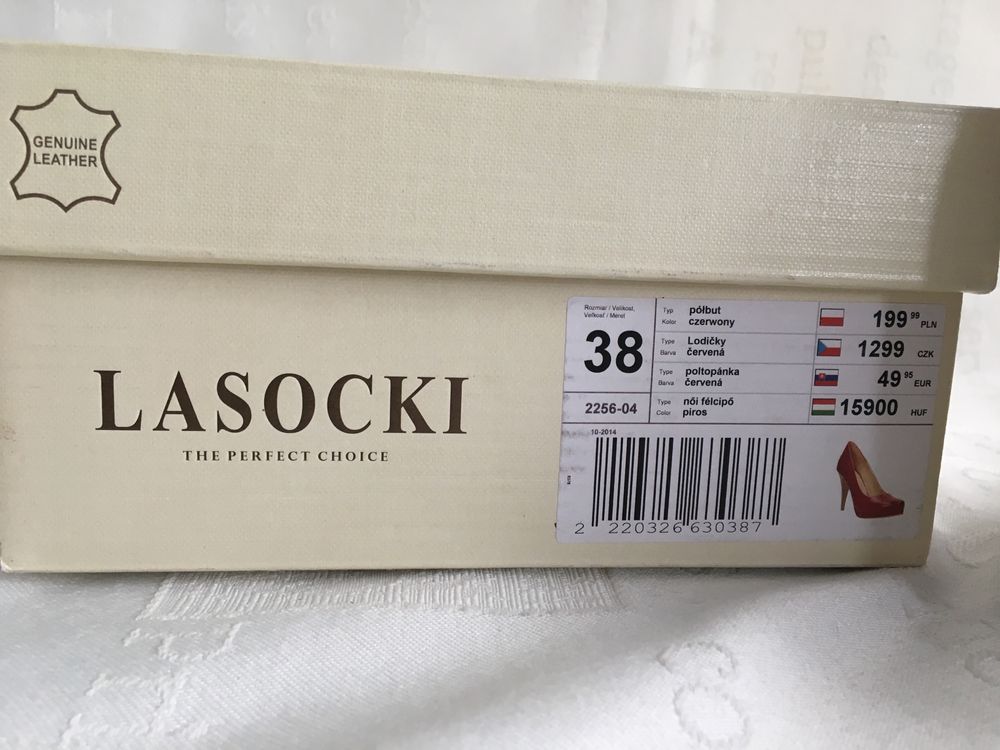 Czółenka Lasocki r.38