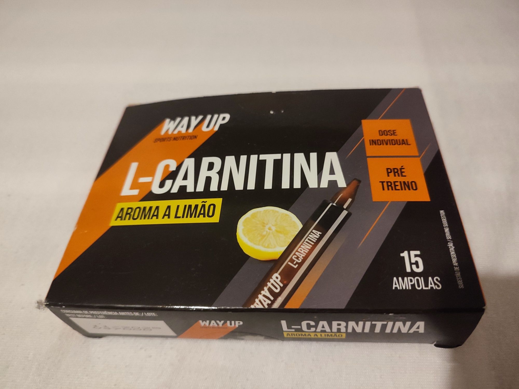 L-carnitina sabor limão