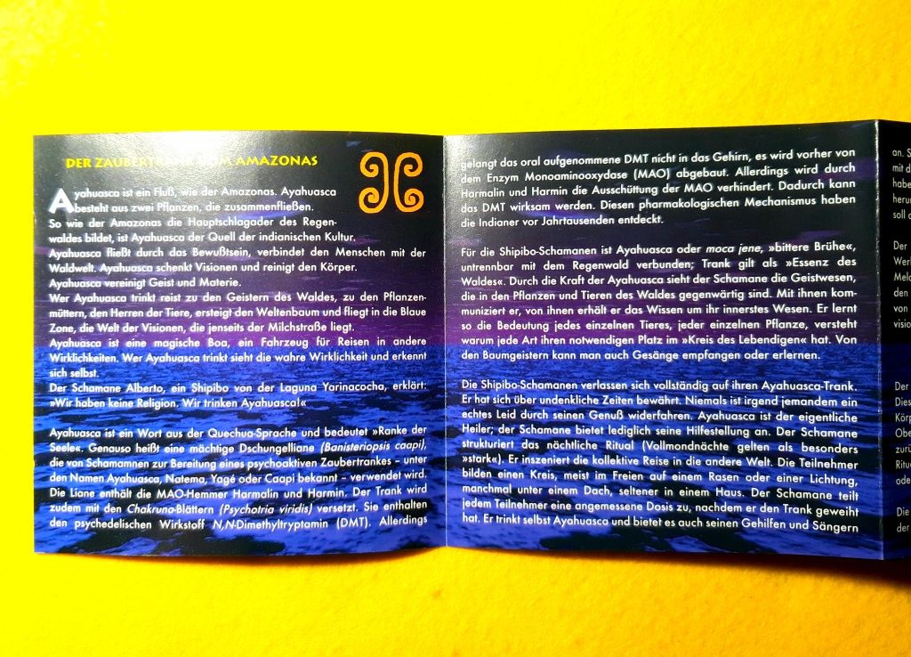 Bodh Gaya – Ayahuasca (The Trip To The Fountain Of Culture) CD, 1998