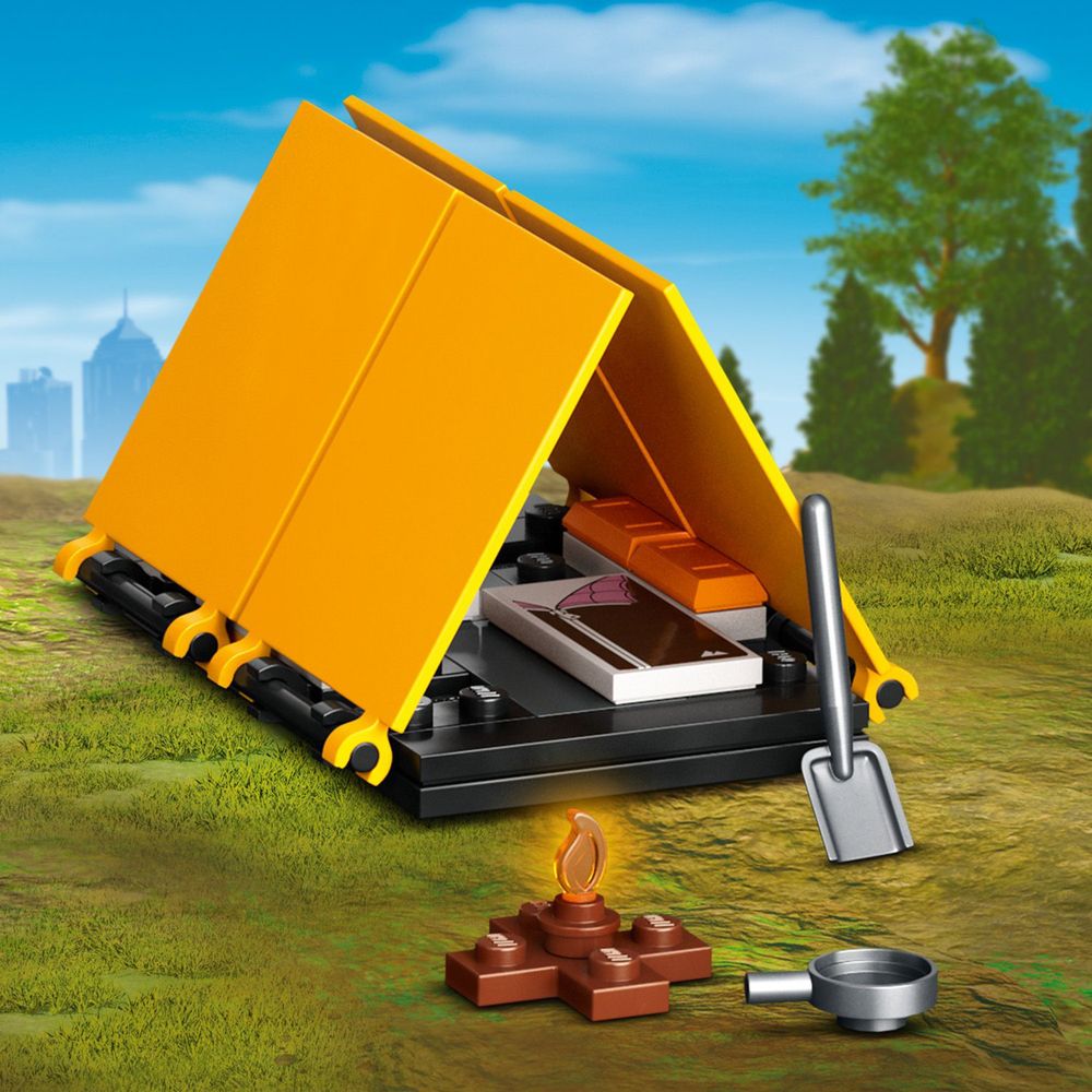 Конструктор LEGO City Пригоди на позашляховику 4x4 (60387) Лего
