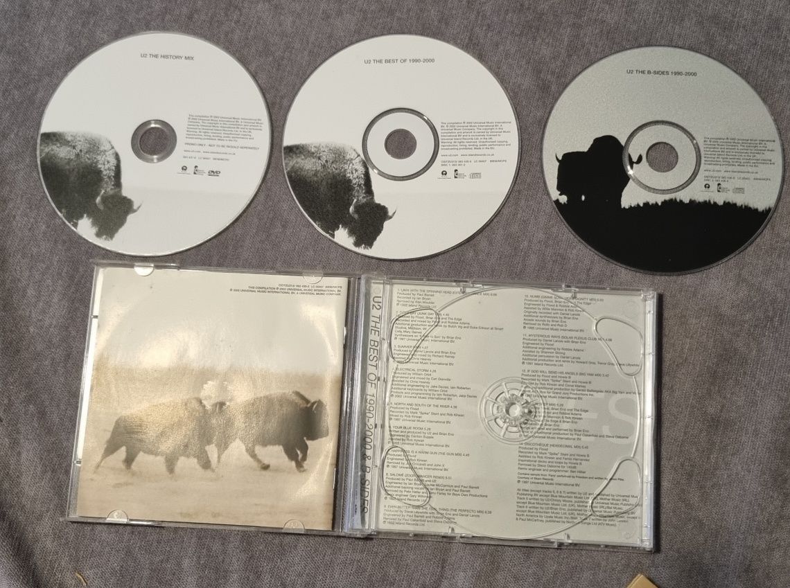 U2 The Best Of cd triplo
