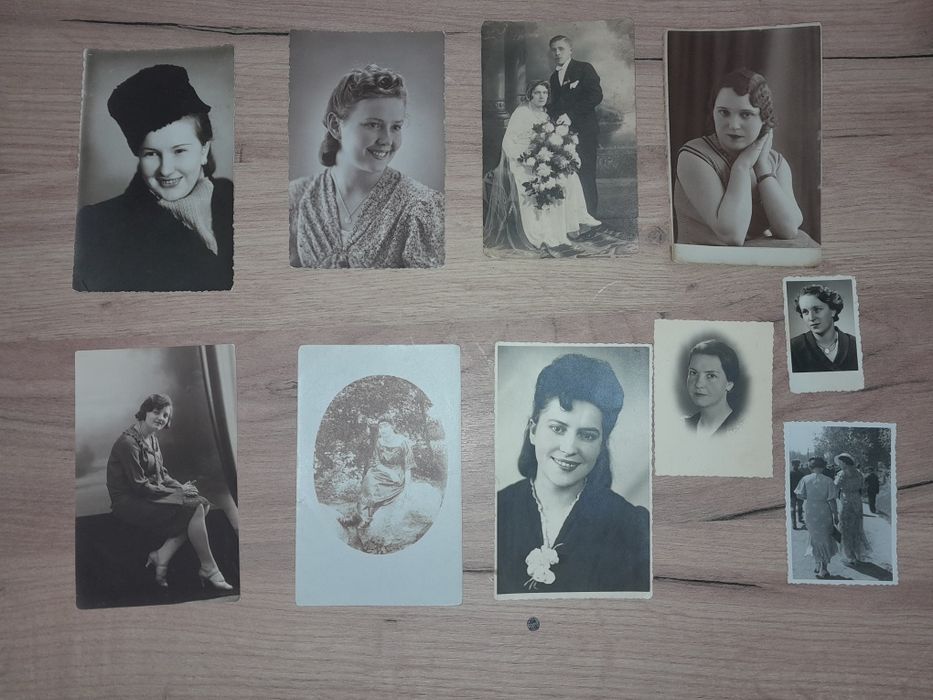 Stare zdjecia fotografie IIRP WW2 zestaw 11x