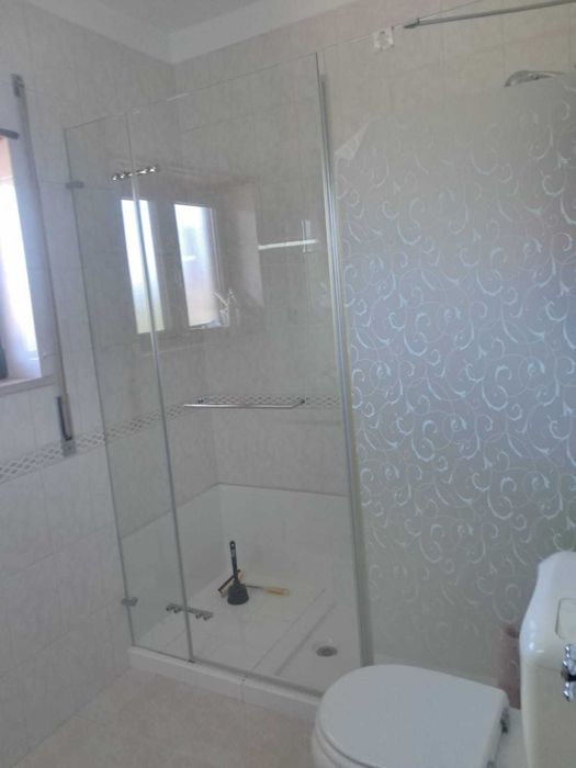 frontal de cabine de duche