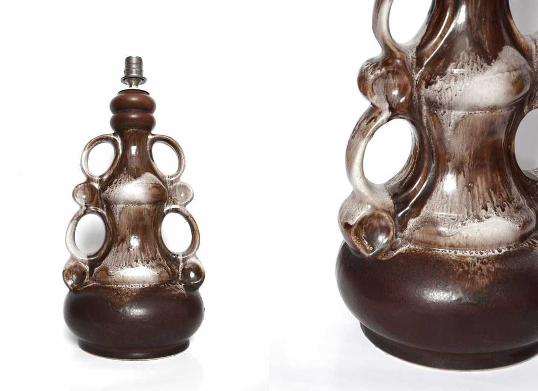 Lampy fat lava, lampa ceramiczna, boho, podłogowa, stołowa