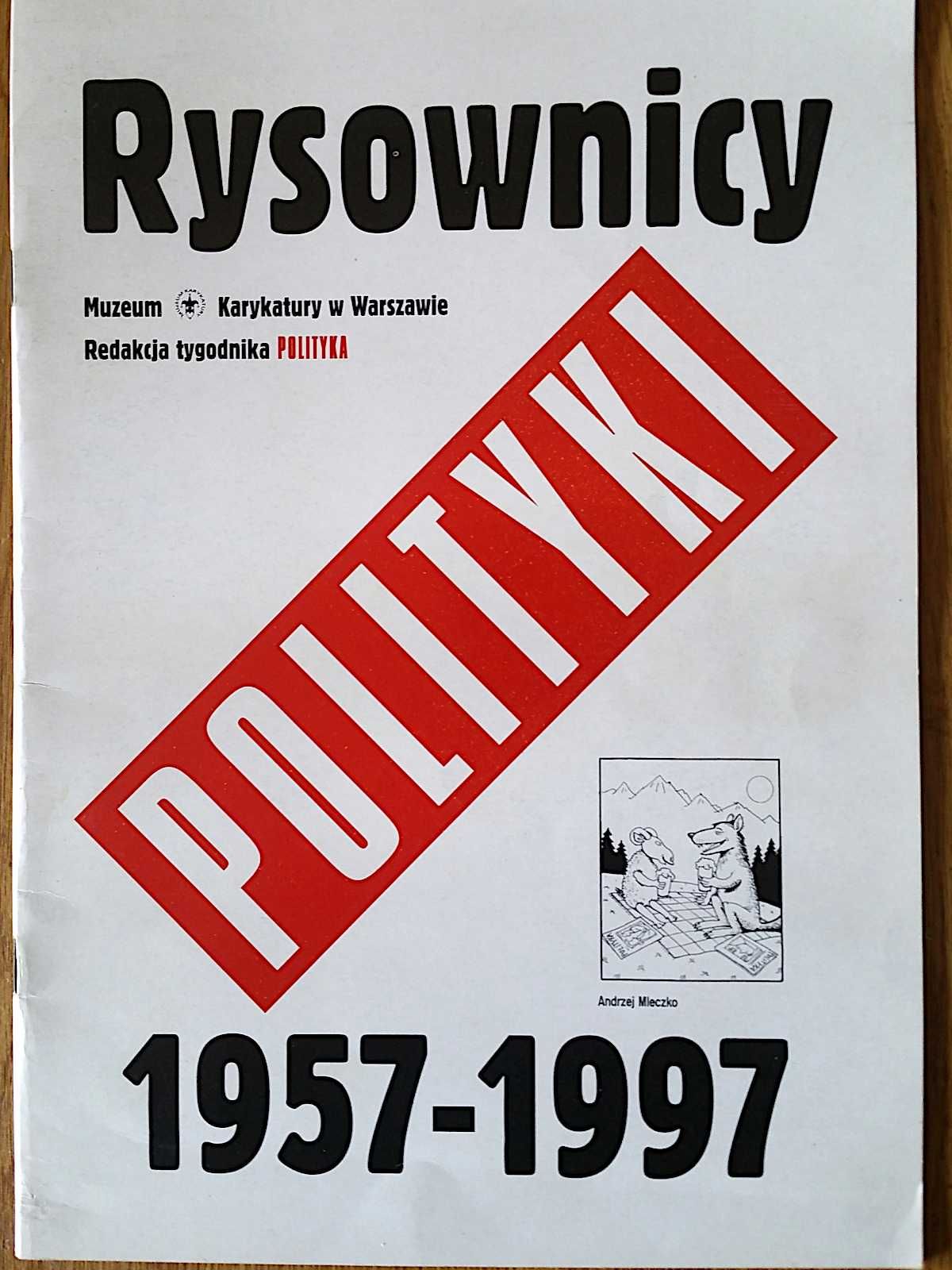 "Rysownicy POLITYKI" karykatury wybitnych polskich artystów