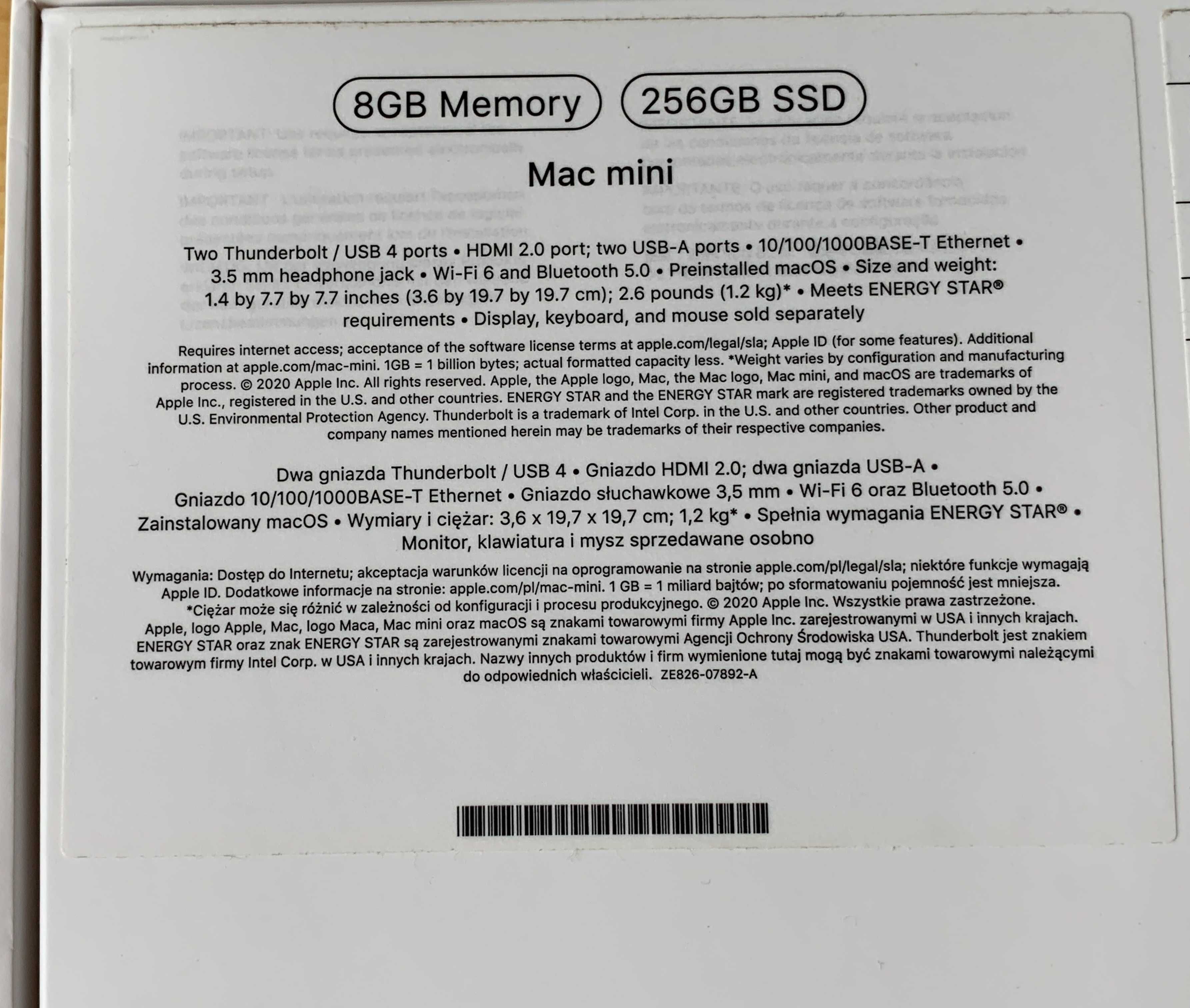 Komputer Apple Mac mini M1