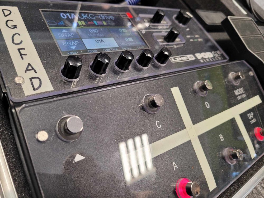 KnK Shields - Line6 POD go wireless - osłona z poliwęglanu nie plexi