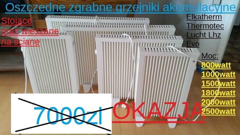 Oszczędne Ogrzewanie 3xgrzejnik 230V nie piec gazowy,klimatyzator,dom