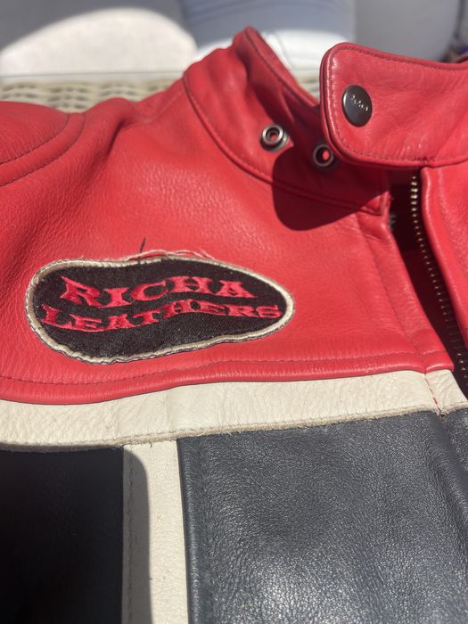 Jaqueta de Couro Richa para Motociclismo