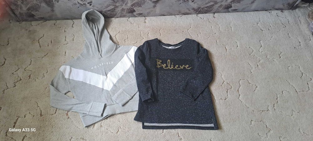 2 x BLUZA  152 -158 XS