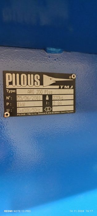 piła taśmowa pilous 200
