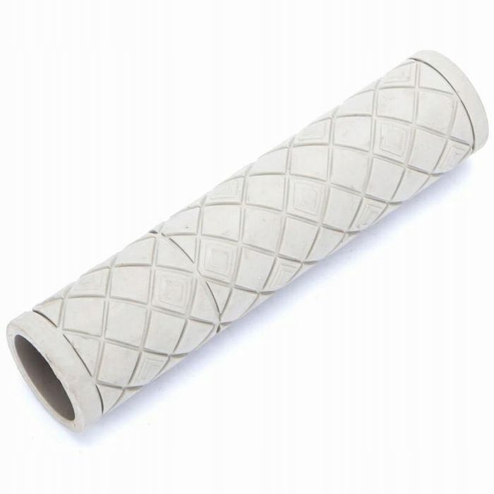 Chwyt kierownicy grip rowerowy 120mm szary 1szt uchwyt rączka