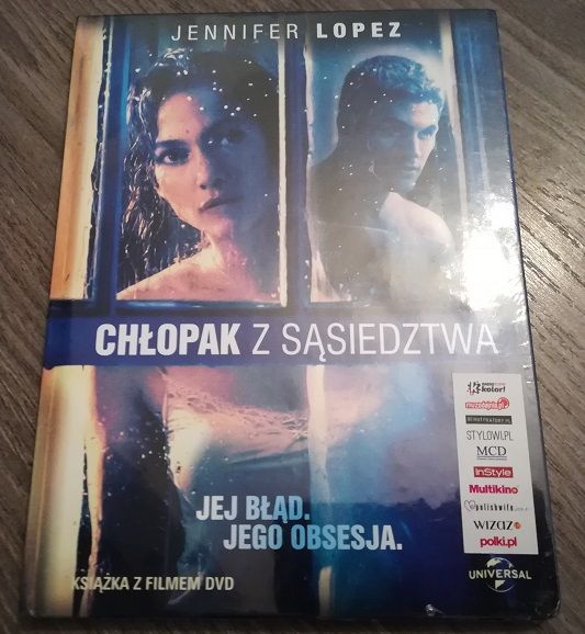 Chłopak z sąsiedztwa - książka z filmem DVD, wersja wielojęz., NOWY!!