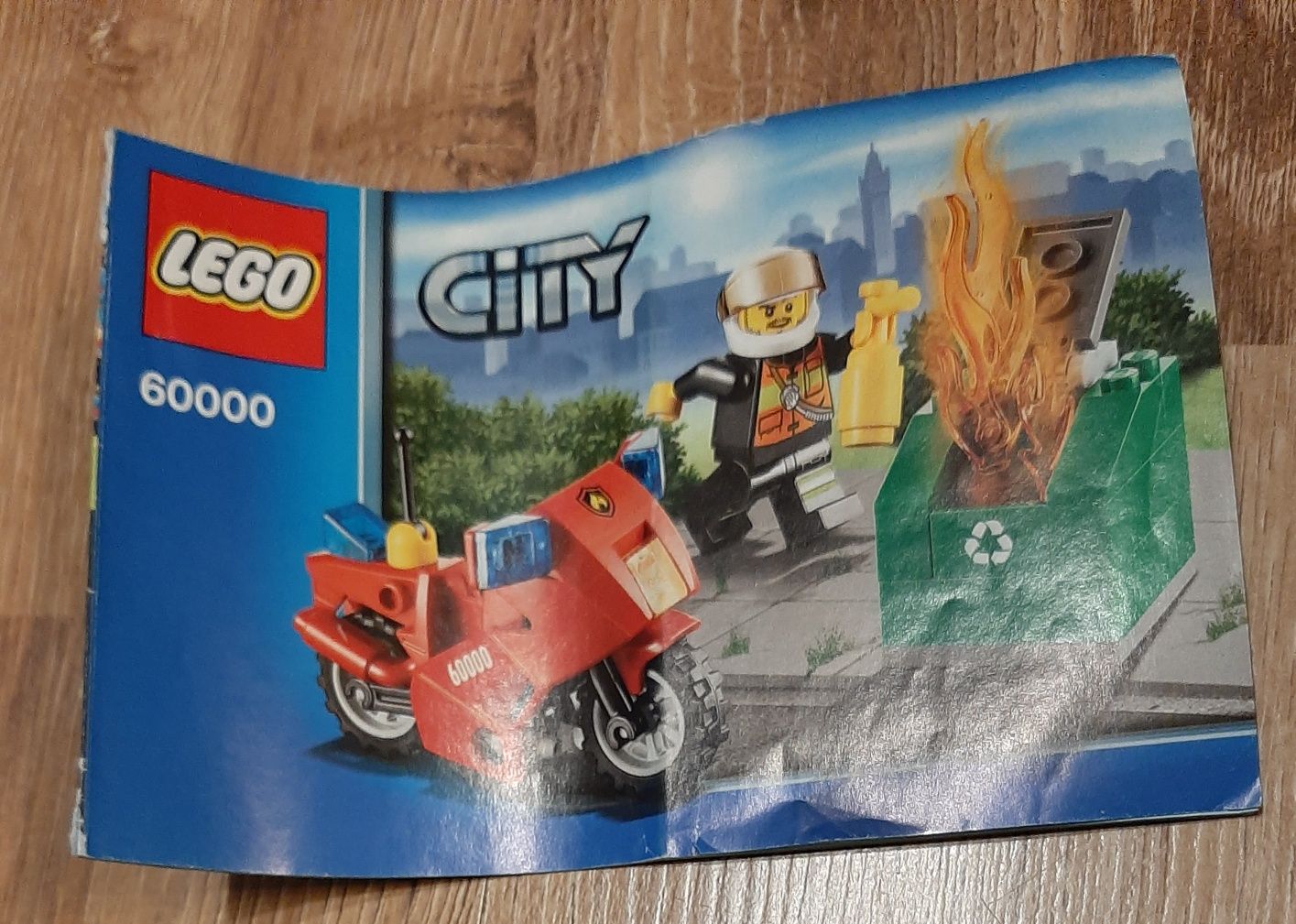 LEGO City 60000 Motocykl Strażacki