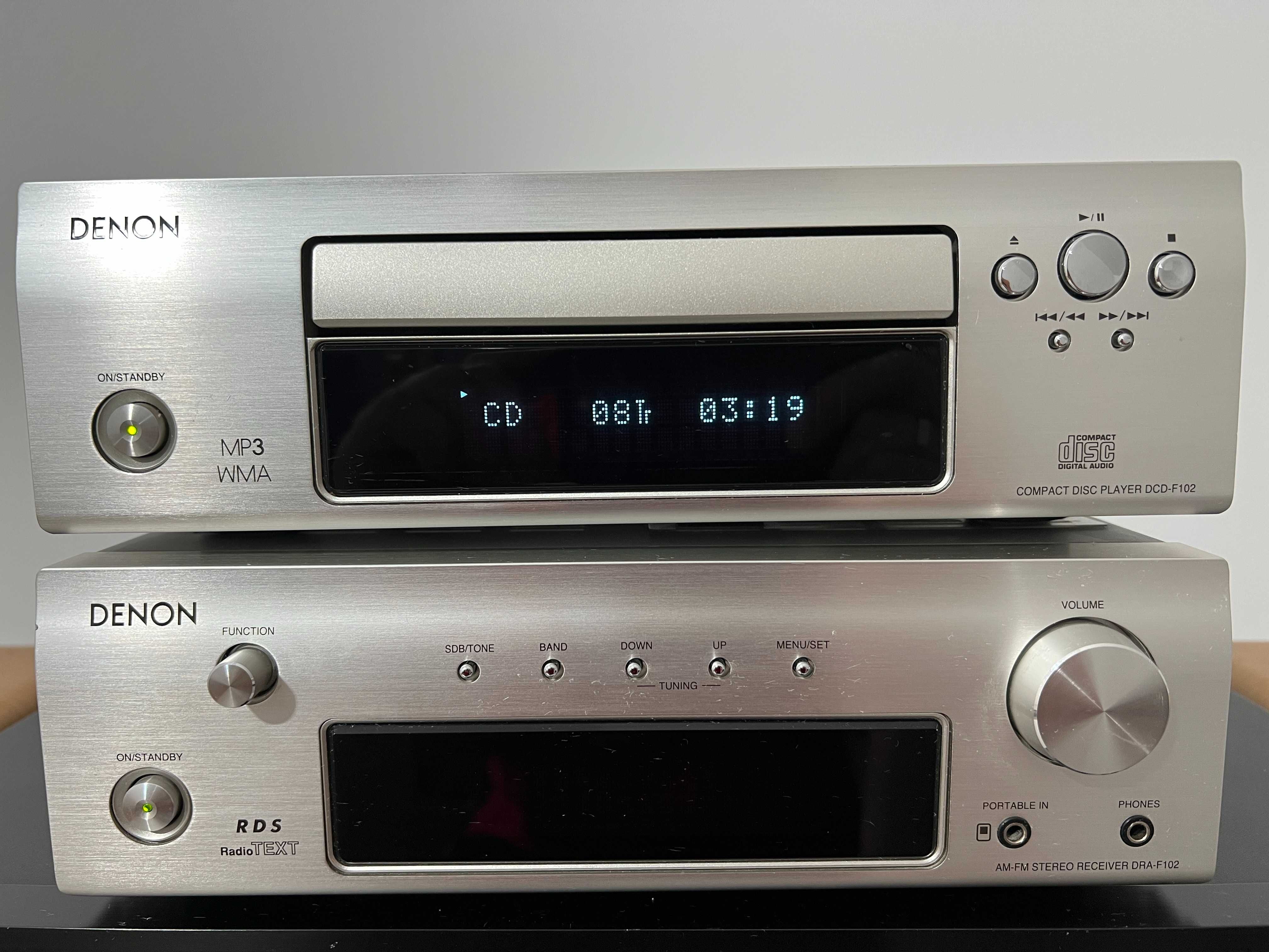 DENON  DCD-F102, DRA-F102, DCD-655, AVR-1803, KOLUMNY SC-F102