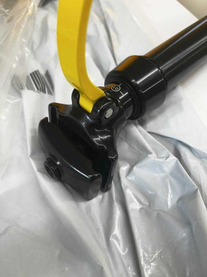 Teleskopowa sztyca rowerowa 30,9mm max 37,5cm