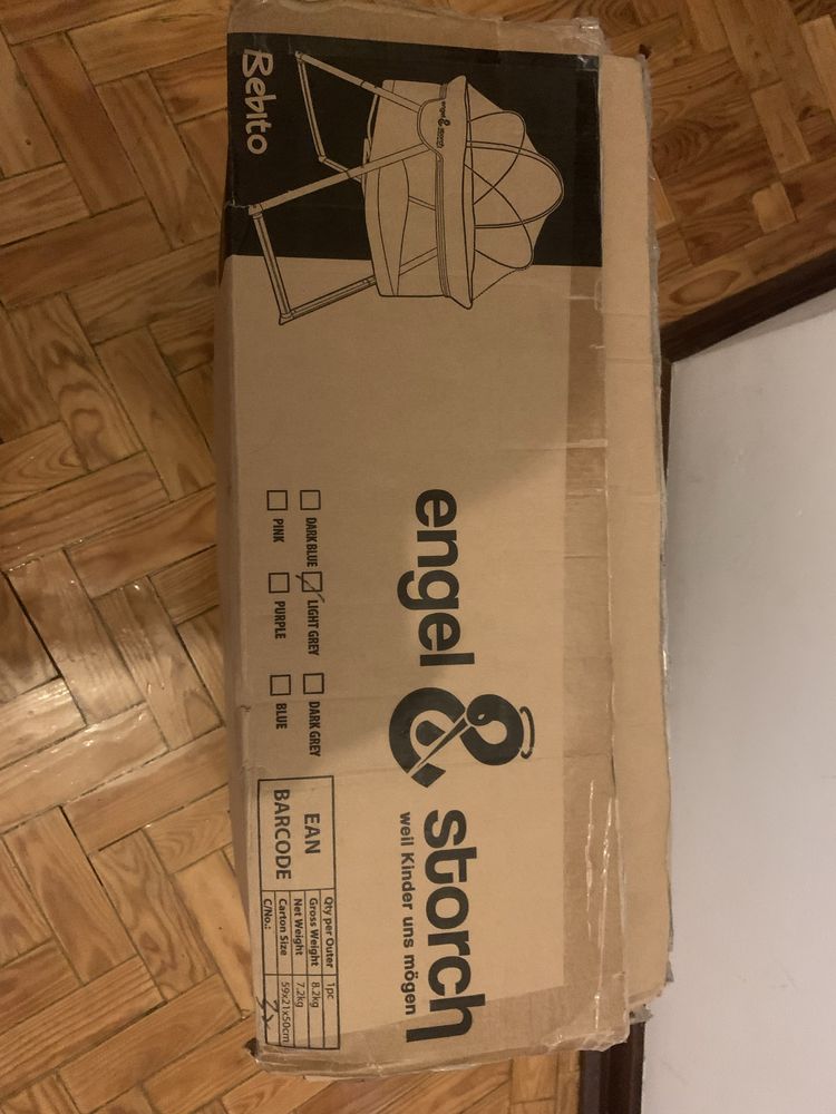 Berço de viagem engel e storck bebito