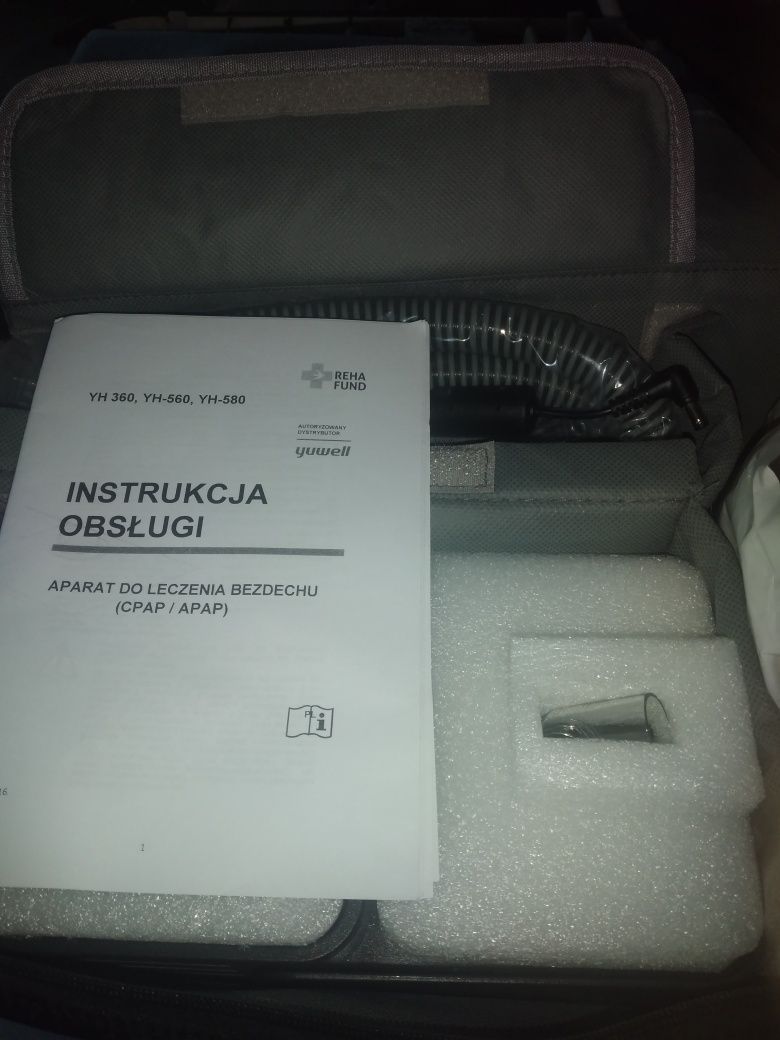 Aparat do leczenia bezdechu i chrapania