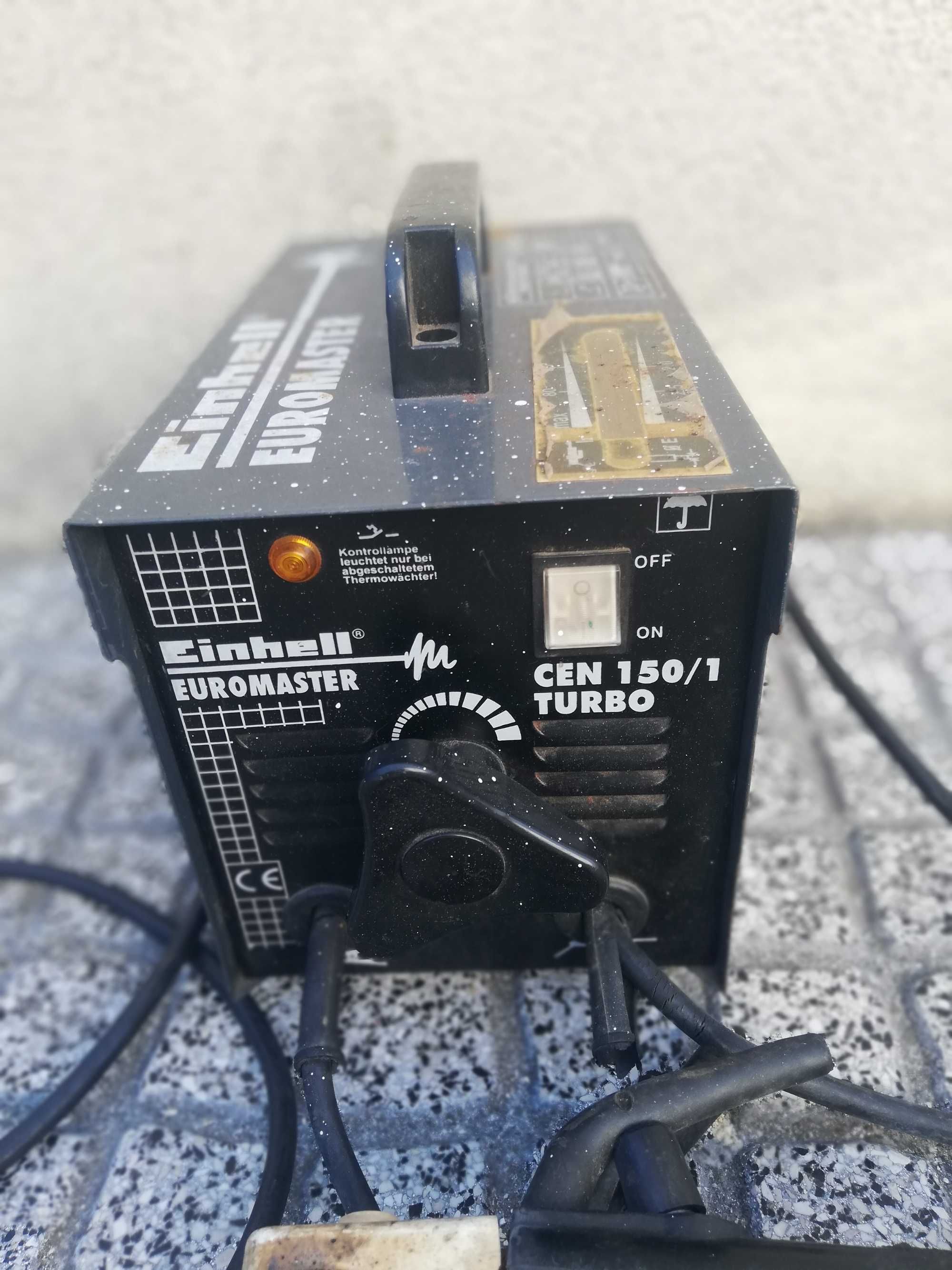 Aparelho soldar eléctrico einhell a funcionar na perfeição