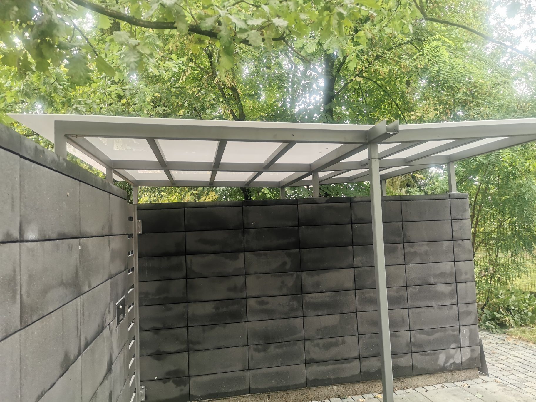Zadaszenie zadaszenia na balkon taras Wiaty samochodowe Wiata garazowa