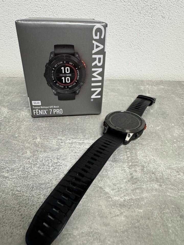 Zegarek Garmin Fenix 7 Solar w super stanie