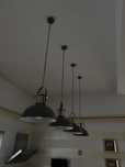 Efektowne lampy wiszące TED szara E27 INSPIRE