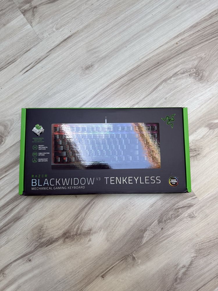 Klawiatura Wave Razer Blackwidow v3 TKL Green