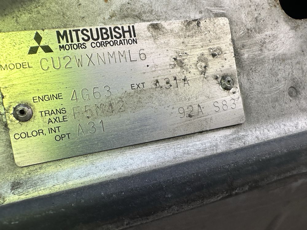 Silnik Mitsubishi 4G63 2.0 Outlander I Lancer Eclipse II Galant 136KM