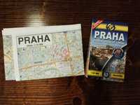 Praga, Praha ExpressMap - laminowana mapa kieszonkowa.