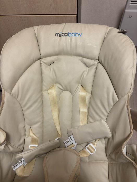 Продам крісло - гойдалку, столик для годування Mioobaby jazz 3 в 1