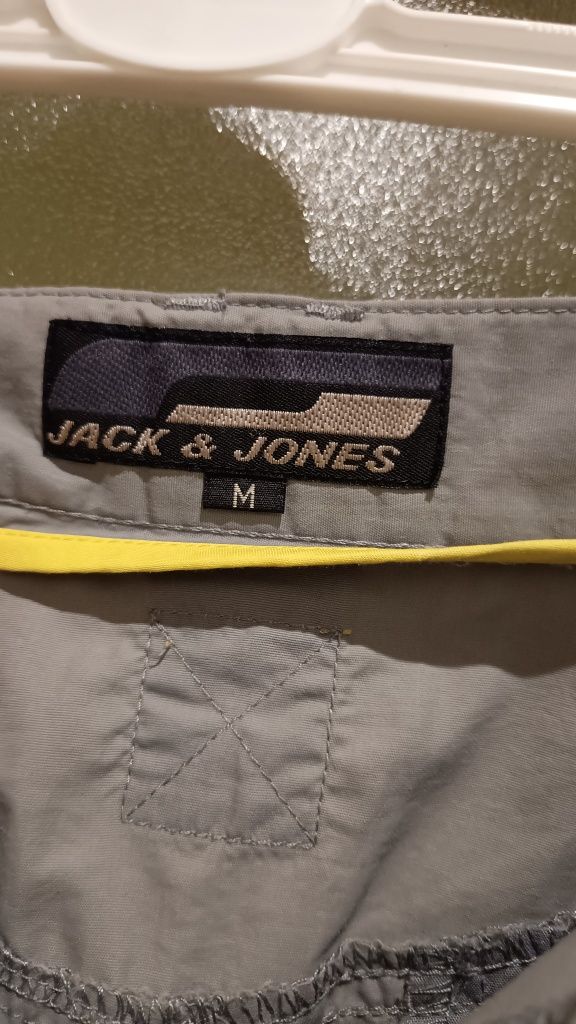 Jack & Jones Duńskie cienkie męskie letnie spodnie, Roz. M, Pas 82 cm