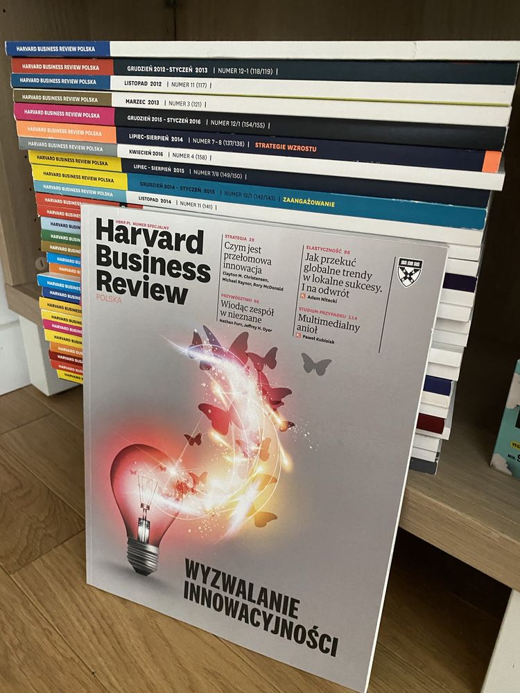 Harvard business review archiwalne numery prasa biznes