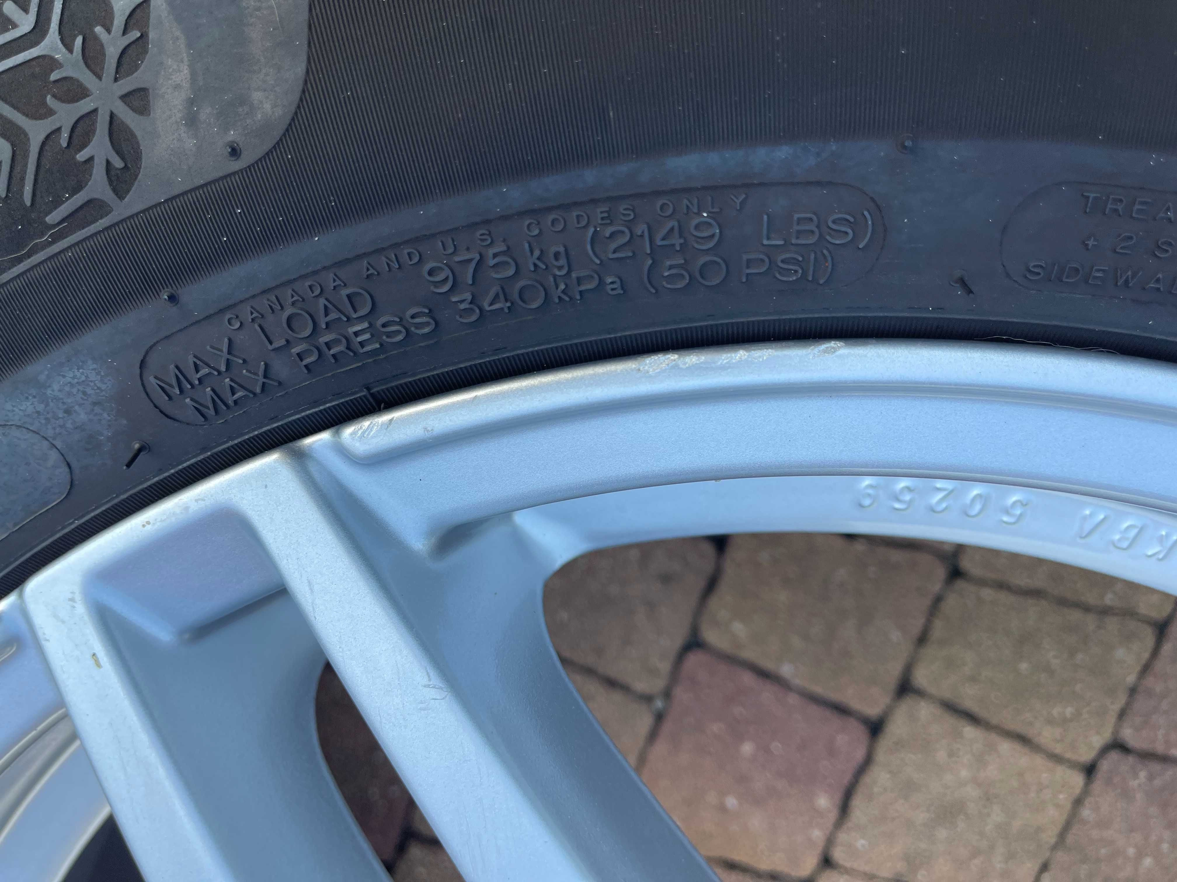 3883. Alufelgi 18" Mercedes CLS BR218 GLC S klasa 8.5J ET34.5 5x112